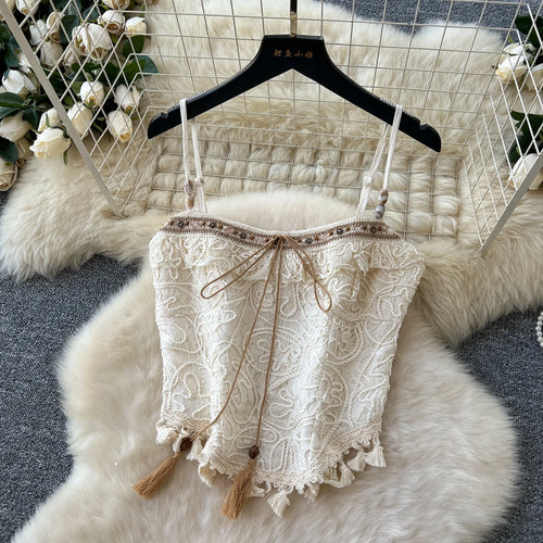 New Summer 2 Piece Set Women Sleeveless Top High Waist Mesh Skirts Set